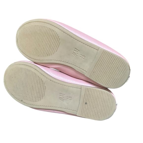 H&M Pink Ballet Flats Toddler Size 9 US/ 26 EU - Picture 9 of 10